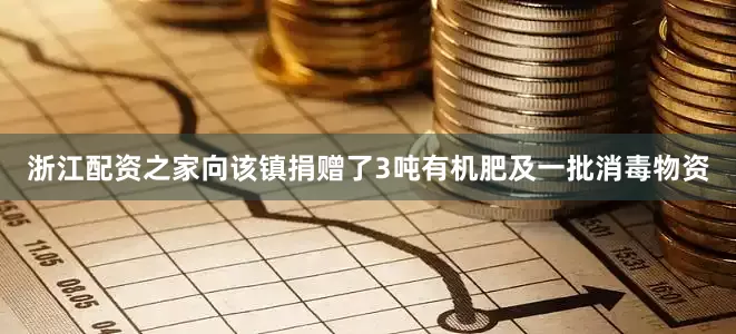 浙江配资之家向该镇捐赠了3吨有机肥及一批消毒物资