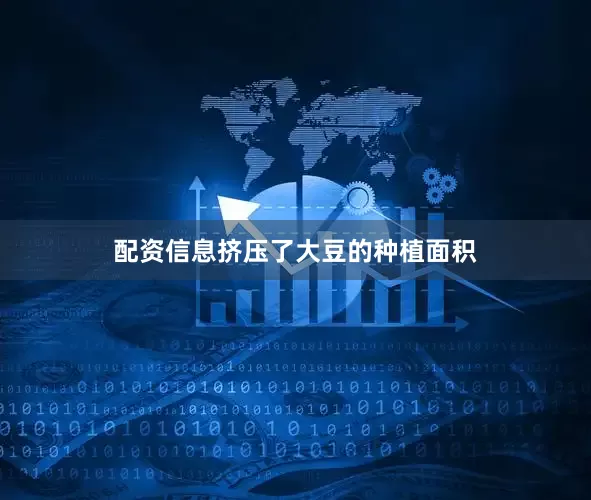 配资信息挤压了大豆的种植面积